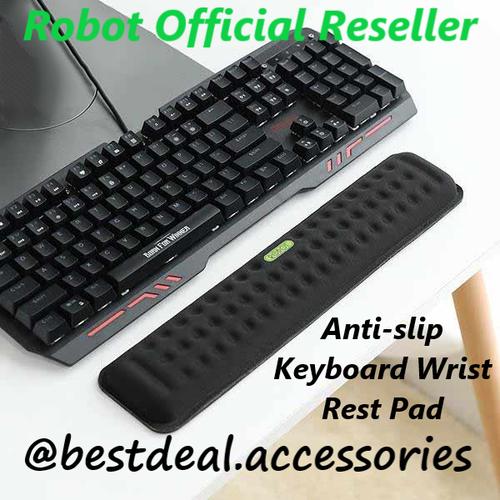 Foto Produk Robot RW01 Keyboard Wrist Rest Pad Anti-Slip Memory Foam Wristpad dari bestdeal official