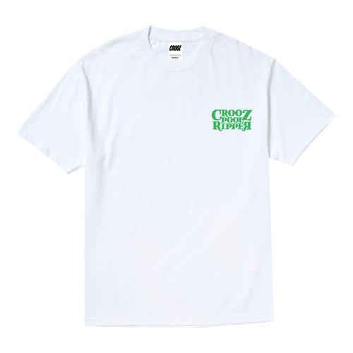 Foto Produk CROOZ POOL RIPPER TSHIRT WHITE (HEAVY WEIGHT COTTON) - S dari crooz.id
