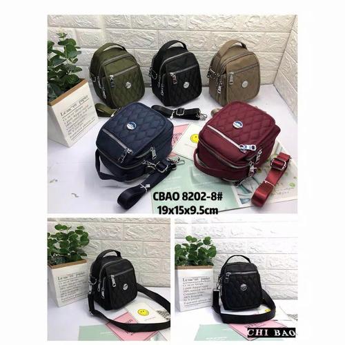 Foto Produk TAS CHIBAO BORDIR 3in1 Jinjing/Selempang/Pinggang CB8202-08 4Res - Ungu dari "HAPPY-BAG"