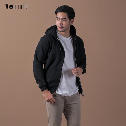 Foto Produk Worth ID Zipper Black - L dari Worth ID