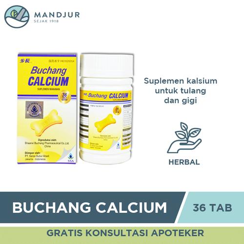 Gambar Buchang Calcium - Obat Vitamin / Suplemen Penguat Tulang dari mandjur Jakarta Pusat Tokopedia