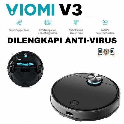 Jual Viomi V3 Anti Virus Robot Vacuum Cleaner - Upgrade Viomi v2 Pro -  Jakarta Selatan - b2b mobile | Tokopedia