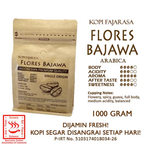 Foto Produk Kopi Fajarasa Flores Bajawa Biji Kopi Arabica 1 kg - Bean dari Kopi Jayakarta