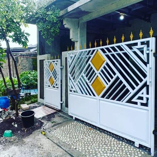 Jual pagar besi minimalis modern - Kab. Bekasi - firdaus jaya las