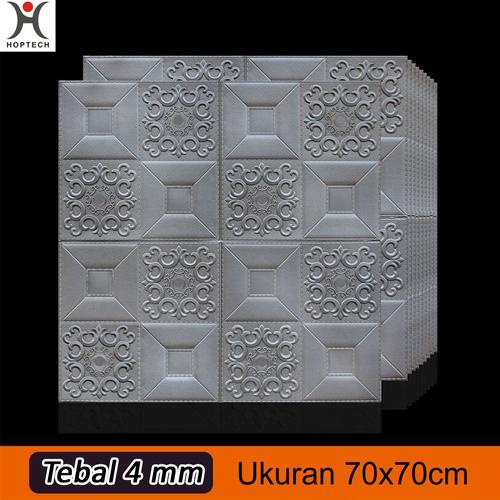 Foto Produk Wallpaper Dinding 3D Foam Motif BATIK Walsticker 70CMX70CM 4-5mm - RIB-6 dari hoptech id