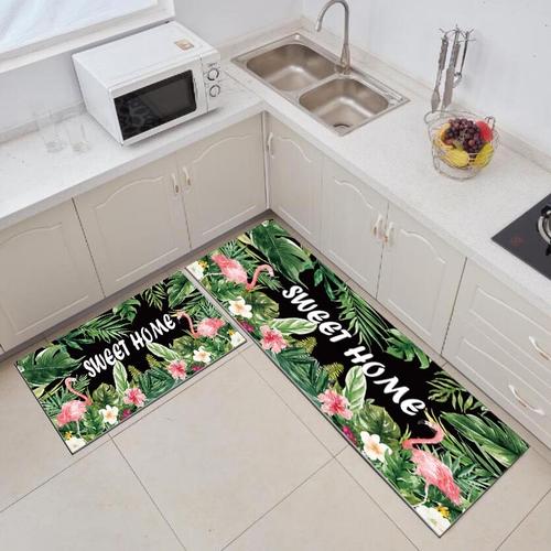 Foto Produk 2 in 1 Kitchen Floor Mat Set / Keset Alas Lantai Rumah Kamar Dapur - Sweethome dari summerlilyshop