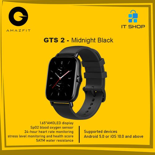 amazfit gts 2 black