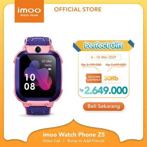 Foto Produk imoo Watch Phone Z5 - HD Video Call - PINK dari imoo Official Store