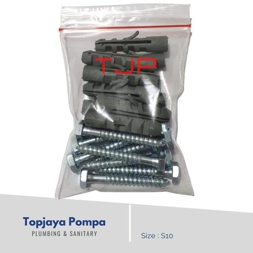 Foto Produk Fisher S10 + Sekrup (10 Pcs) dari TOPJAYA POMPA