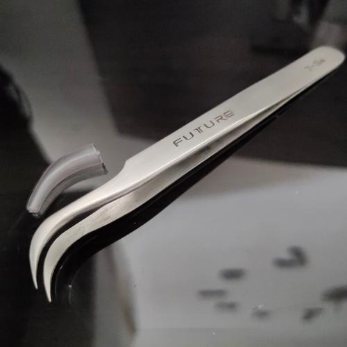Foto Produk Pinset Bengkok Future 7Sa Original Stainless Steel Tweezer HighQuality dari RAJACELL BEKASI