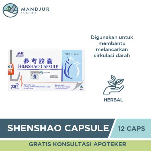 Gambar Buchang Shenshao Capsule - Obat Sirkulasi Darah dari mandjur Jakarta Pusat Tokopedia