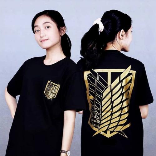 Jual kaos aot baju attack on titan 