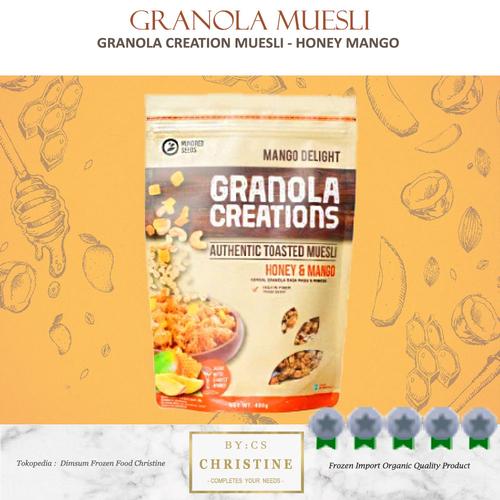 Jual GRANOLA CREATIONS HONEY MANGO MUESLI GRANOLA BAR CEREAL FRUIT NUT