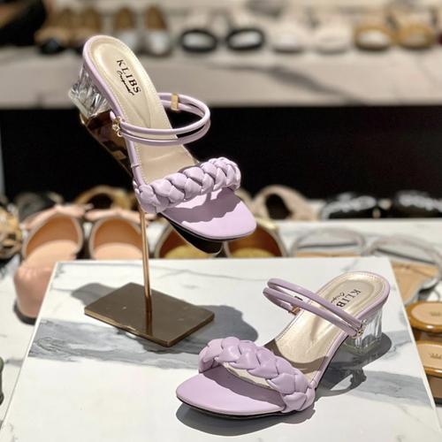Jual Glass Chunky heels by KLIBS 
