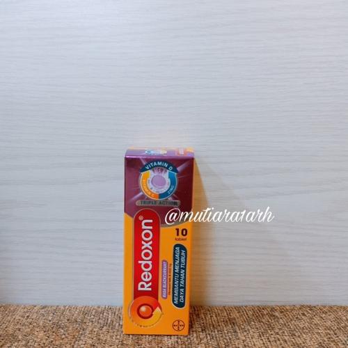 Gambar REDOXON TRIPLE ACTION 10 TABLET BLACKCURRANT dari MUTIARA 1 ARH Kota Depok Tokopedia