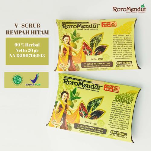 Foto Produk Lulur Pemutih Selangkangan V-Scrub | Roro Mendut BPOM dari Kissforri Official