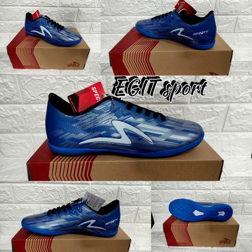 Foto Produk SEPATU OLAHRAGA FUTSAL SPECS DEWASA - Blue Black infy, 42 dari TOKO EGIT SPORT