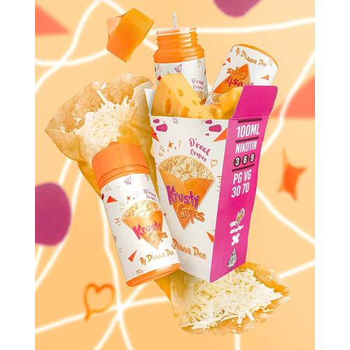 Gambar Krusty Crepes - Crepes Cheese by Diannadeestarlight - 100ml - Nic6 dari VapeOi Jakarta Pusat Tokopedia