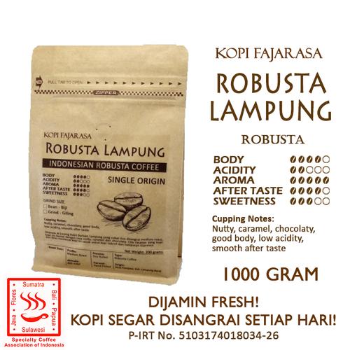 Foto Produk Kopi Fajarasa Robusta Lampung Biji Kopi Robusta 1 kg - Bean dari Kopi Jayakarta