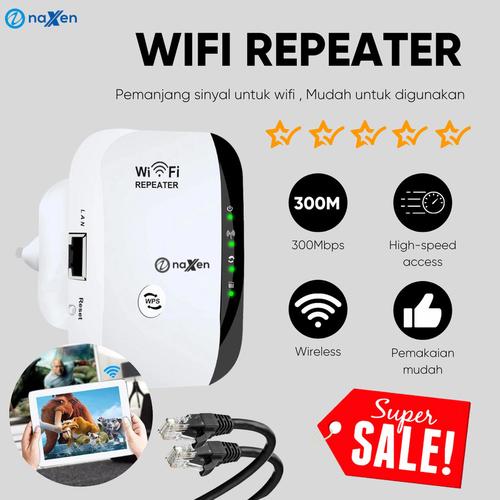 Gambar Wifi Extender Repeater Naxen 300Mbps Penguat Sinyal Wifi Access Point dari TokoUsbcom undefined Tokopedia