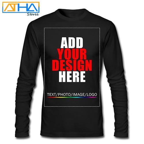 Jual Sablon Kaos Lengan Panjang Custom 