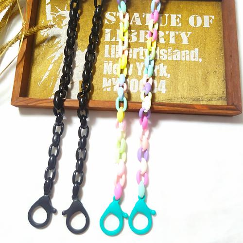 Foto Produk TALI MASKER/PENGAIT HIJAB/KALUNG RANTAI AKRILIK WARNA WARNI 10 dari tokounikmu2011