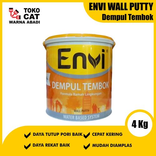 Gambar Plamir Envi Wall Putty 5 Kg dari Toko Cat Warna Abadi Kota Tangerang Tokopedia