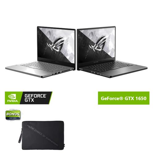 Gambar ASUS ROG Zephyrus G14 GA401QH GeForce® GTX 1650 - Ryzen 7 5800 8GB - White dari NVIDIA GeForce Laptop Jakarta Utara Tokopedia