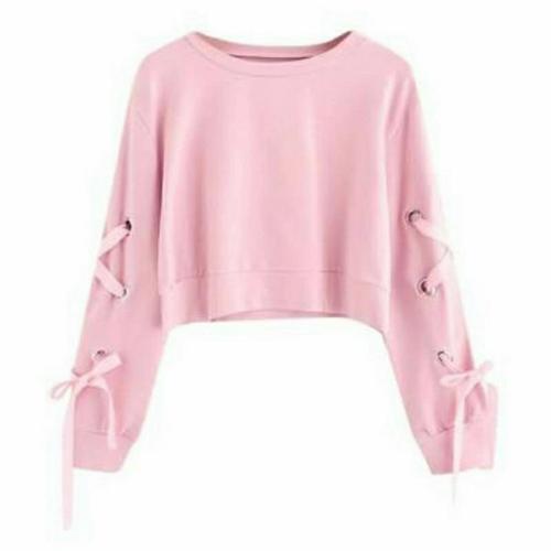 Jual sweater crop wanita korea - pink baby - Kab. Bandung - grosir sweater  termurah | Tokopedia