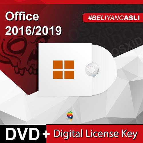 Foto Produk Office 2016/2019 Pro Plus - Original License - DVD - O2016 Pro Plus dari osx.id