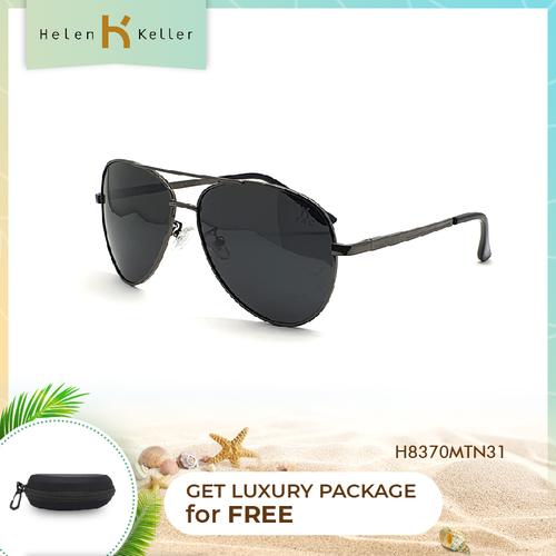 Foto Produk HELEN KELLER-Kacamata Hitam--Sunglasses Pria-UV-H8370MT-N31-Black dari Helen Keller Official