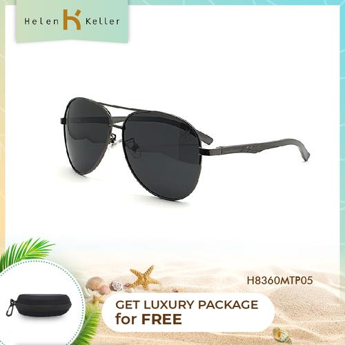 Foto Produk HELEN KELLER-Kacamata Hitam-Sunglasses Pria-UV-H8360MT-P05-Black dari Helen Keller Official