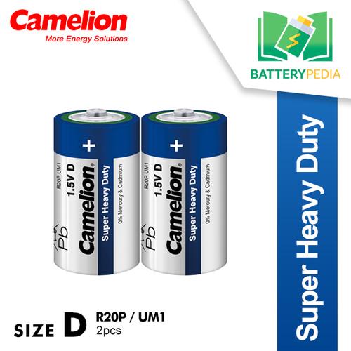Jual CAMELION BATTERY CARBON ZINC R20P UM1 D 1.5V 2PCS Jakarta