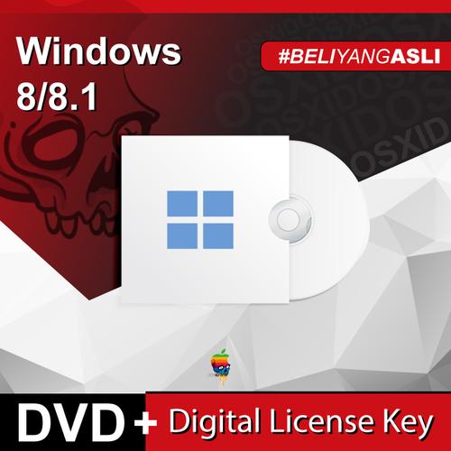 Foto Produk Windows 8/8.1 Pro/Enterprise - Original License - DVD - Win 8 Pro dari osx.id