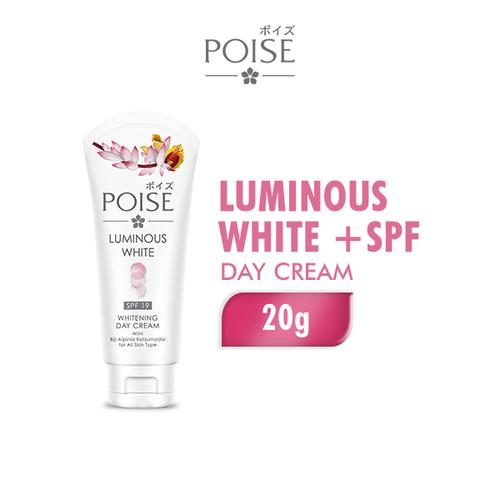Foto Produk Poise Day Cream Luminous White + SPF 19 20 gr dari Wings Official Store