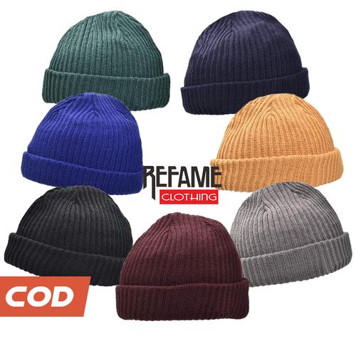Jual Topi Kupluk Short Beanie Hat Pria 