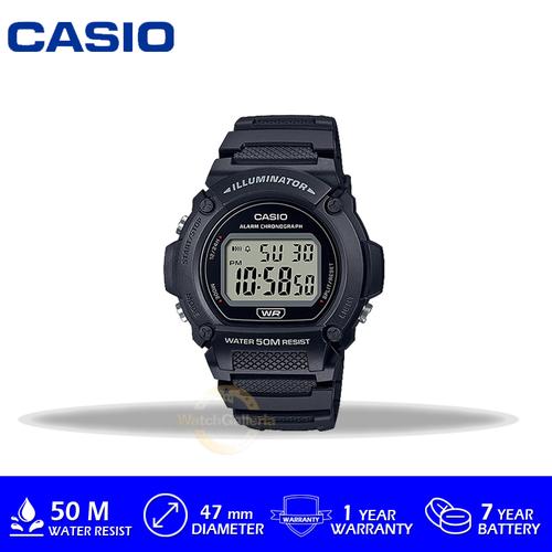 Foto Produk Casio General W-219H-1AVDF/W-219H-1AVDF/W-219H Original Murah dari GrosirGshock