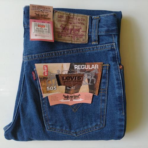 Jual Celana Jeans Pria Biru Standar 