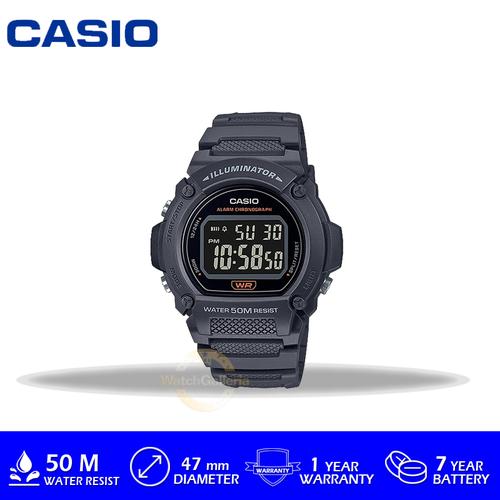 Foto Produk Casio General W-219H-8BVDF/W-219H-8BVDF/W-219H Original Murah dari GrosirGshock