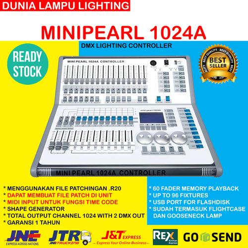 Foto Produk Mixer lampu Minipearl 1024A dmx 512 lighting controller MURAH dari DUNIA LAMPU LIGHTING
