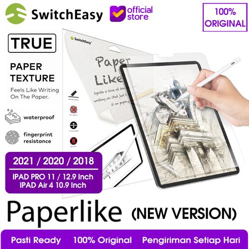 Foto Produk Anti Gores Paperlike iPad Pro 11 & 12.9 (2020 / 2018) SwitchEasy - iPad Pro 12.9 dari SwitchEasy Official