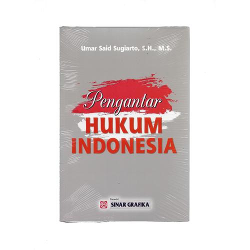 Foto Produk PENGANTAR HUKUM INDONESIA-SG UMAR SAID -UR dari Toko Buku Uranus