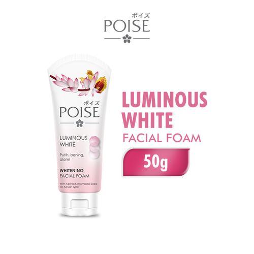 Gambar Poise Facial Foam Luminous White 50 gr dari Wings Official Store undefined Tokopedia