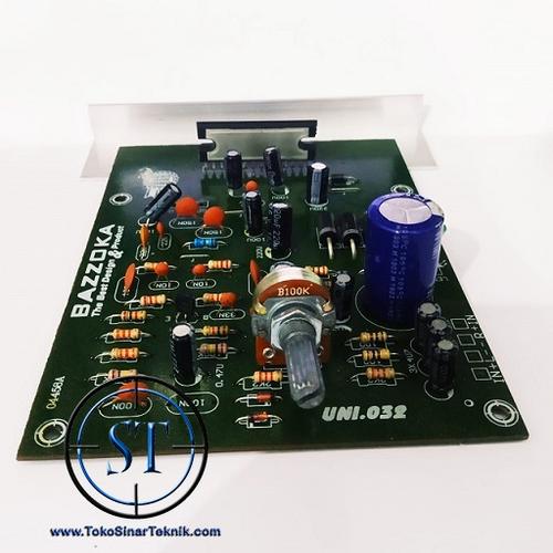 Jual Kit Active Subwoofer Bazooka + Dc 12V Power Amplifier IC LA 4508