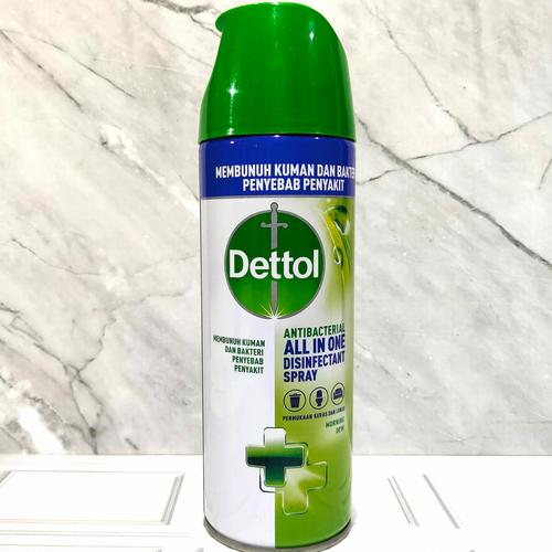 Gambar Dettol Disinfectant Spray Anti-bacterial All In One 450ml - Morning Dew dari Merchant Goods Jakarta Timur Tokopedia