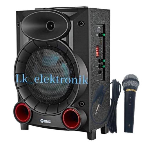 Jual Terbaik Speaker Portable Gmc 897F 8 Inch Bluetooth Karaoke Extra Power Jakarta Pusat