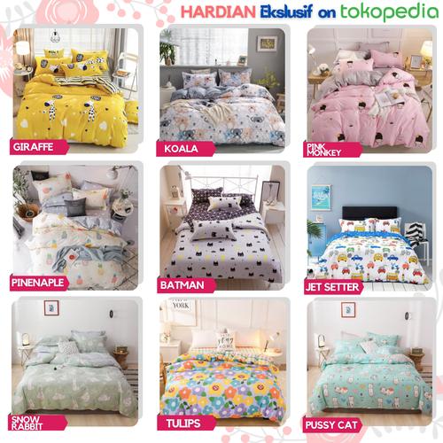 Foto Produk Bedcover Bad Cover Set Katun 90x200 120x200 160x200 180x200 200x200 - Giraffe, 90x200T20 dari Sprei Hardian