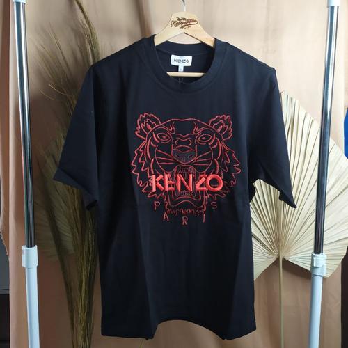 Jual Kenzo Red Embroidered Tiger Black 