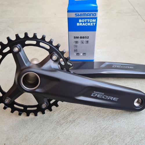 Crank Shimano Deore M5100 Single speed 
