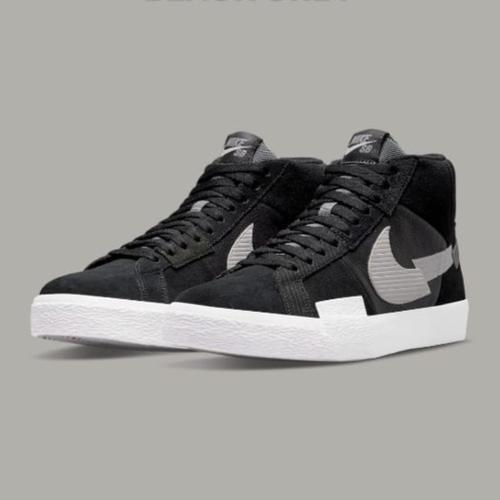 Jual Nike SB Blazer Mid Mosaic - Black / Grey - 42.5 - Jakarta Barat -  hoyweapstore | Tokopedia